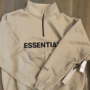 Essentials Fear of God FOG Half Zip Sweatshirt